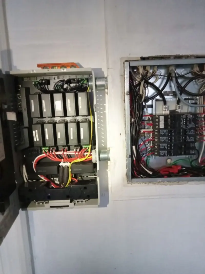 Electrical panel upgrade completed for Carbon Monoxide Detector Installation in Montevideo